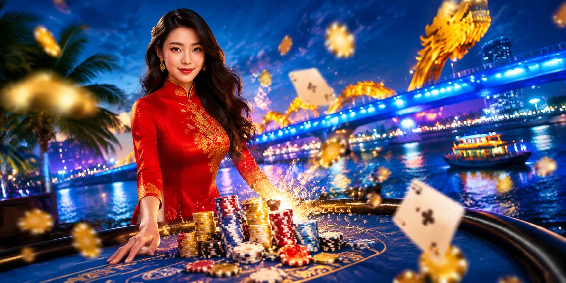Không khí sôi động của các trò chơi bài và giải trí tại Đà Nẵng qua hình ảnh áo dài hiện đại